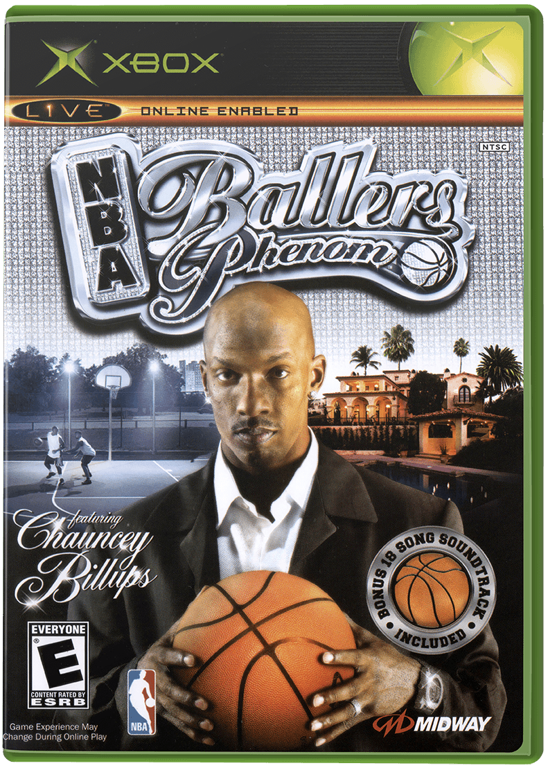 NBA Ballers Phenom box art for Xbox